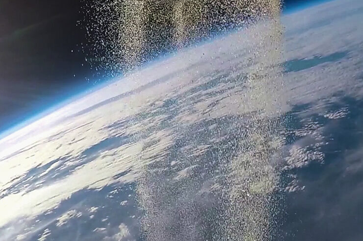 sky-high-cremations-photo picture of sending ashes into orbit
