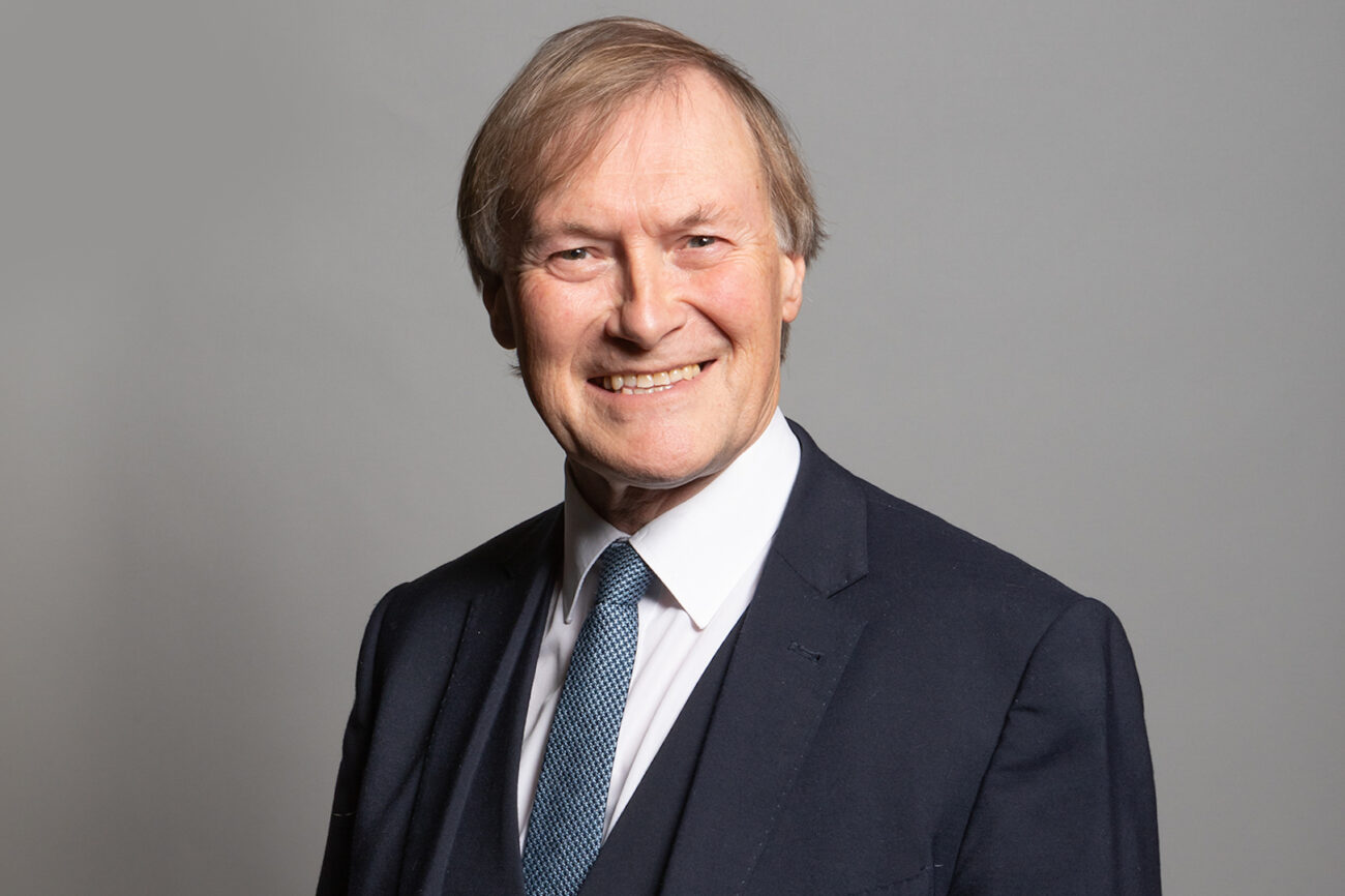 David Amess portrait David Amess